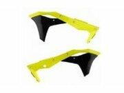 Seitenverkleidungen vorn Polisport neongelb Kawasaki KXF 250