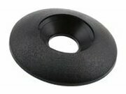 Unterlegscheibe Kunststoff fr SK-Schraube M8,  schwarz