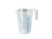 Messbecher / Kanne Pressol mit Graduierung transparent 1L