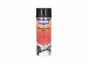 Thermo-Lackspray Presto schwarz matt 800°C 400ml