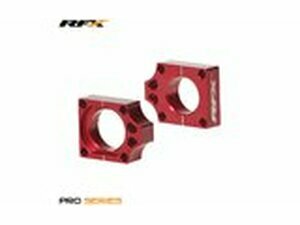 Kettenspanner / Achsblcke RFX Pro rot CR / CRF ab 2002