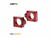 Kettenspanner / Achsblcke RFX Pro rot CR / CRF ab 2002