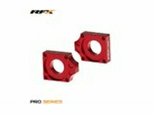 Kettenspanner / Achsblcke RFX Pro rot Honda CRF 150