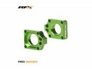 Kettenspanner / Achsblcke RFX Pro grn KX / KXF