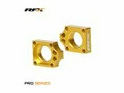 Kettenspanner / Achsblcke RFX Pro gelb Suzuki RM-Z 250 /...