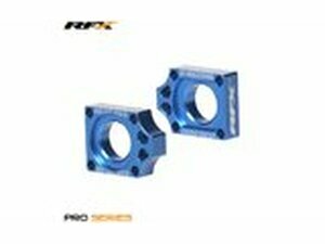 Kettenspanner / Achsblcke RFX Pro blau YZ 125 / 250 ab 2009