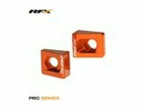 Kettenspanner / Achsblcke RFX Pro orange KTM 65