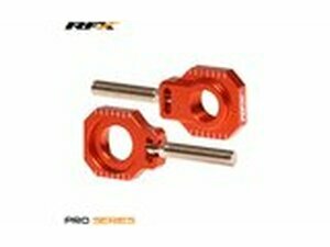 Kettenspanner / Achsblcke RFX Pro orange KTM