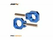 Kettenspanner / Achsblcke RFX Pro blau