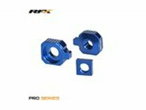 Kettenspanner / Achsblcke RFX Pro blau Husqvarna TC65