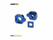 Kettenspanner / Achsblcke RFX Pro blau Husqvarna TC65
