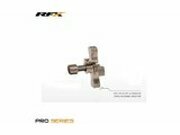 Einstellschraube Kupplungsarmatur RFX Pro hard anodized