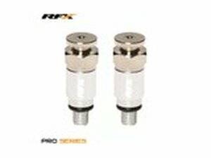 Gabelentlfter Set RFX Pro M5x0.8 silber Kayaba / Showa