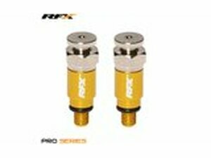 Gabelentlfter Set RFX Pro M5x0.8 gelb Kayaba / Showa