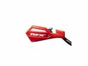 Handprotektoren RFX 1 Series rot / wei mit Befestigungskit