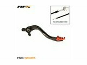 Bremshebel / Bremspedal RFX Pro standard schwarz / orange...