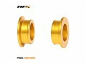 Distanzbuchsen Hinterrad RFX Pro gelb Suzuki RM 125 / 250...