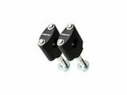 Lenkerklemmen RFX Race 22.2mm schwarz CR / KX