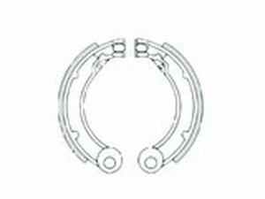 Bremsbacken hinten RMS Vespa 125 - 150cc 1951 - 63...