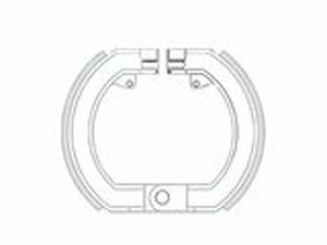 Bremsbacken vorn RMS Vespa Rally 180 - 200cc...