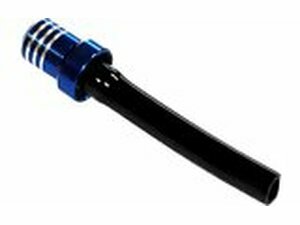 Entlftungsschlauch Scar Alu Kappe blau