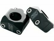 Lenkerklemmen Scar universell 28,6mm schwarz
