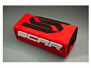 Lenkerpolster ohne Strebe Scar O2 rot