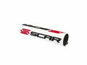 Lenkerpolster mit Strebe Scar S2 wei