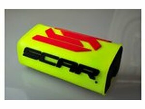 Lenkerpolster ohne Strebe Scar O2 neon gelb