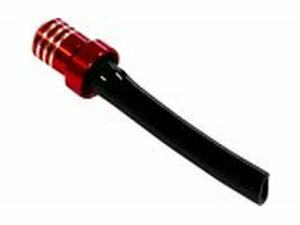 Entlftungsschlauch Scar Alu Kappe rot