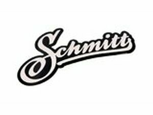 Aufkleber Schmitt 12x8cm wei