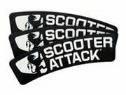 Reifenaufkleber Scooter Attack