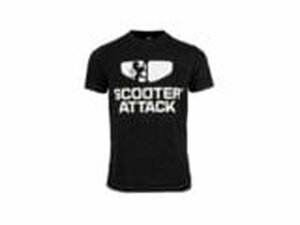 T-Shirt Scooter-Attack schwarz XL