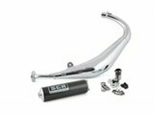 Auspuff SCR Corse SM Chrom 50cc carbone Derbi Senda / DRD