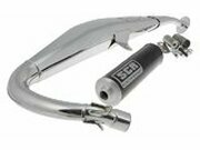 Auspuff SCR Corse SM Chrom 50 Beta RK6 / Rieju RMS / RJ4