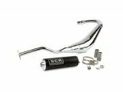Auspuff SCR SM Chrom 50 Yamaha TZR / MBK Xpower