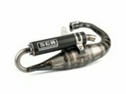 Auspuff SCR Hand Made 70cc Minarelli stehend