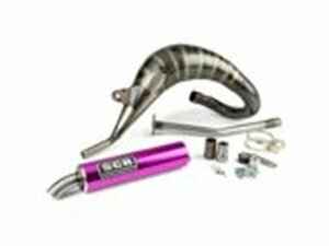 Auspuff SCR Corse Handmade Cross 50-70 Sherco 50 lila