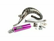 Auspuff SCR Corse Handmade Cross 50-70 Sherco 50 lila