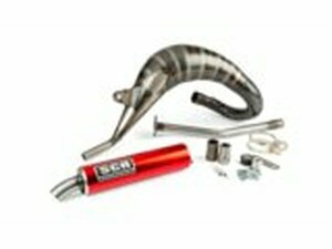 Auspuff SCR Corse Handmade Cross 50-70 Sherco 50 rot