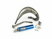 Auspuff SCR Corse Handmade Cross 50-70 Rieju MRT blau