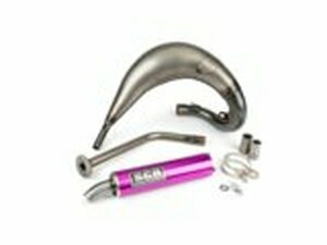 Auspuff SCR Corse Handmade Cross 50-70 Rieju MRT lila