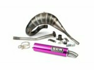 Auspuff SCR Corse Racing Line Cross 70-80 Derbi lila