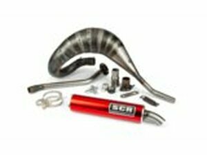 Auspuff SCR Corse Racing Line Cross 70-80 Beta RR rot