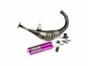 Auspuff SCR Corse Racing Line 70-80 Derbi lila