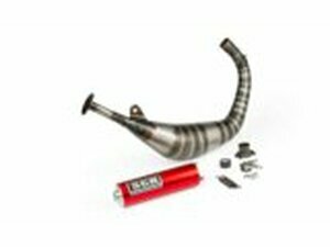 Auspuff SCR Corse Racing Line 80-90 Derbi rot