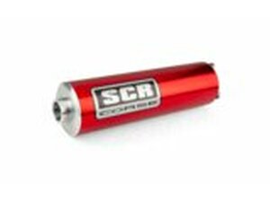 Endschalldmpfer kurz SCR Corse rot