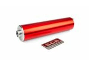 Endschalldmpfer lang SCR Corse rot