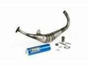 Auspuff SCR Corse Handmade 50-70 Derbi blau