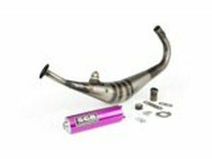 Auspuff SCR Corse Handmade 50-70 Derbi lila